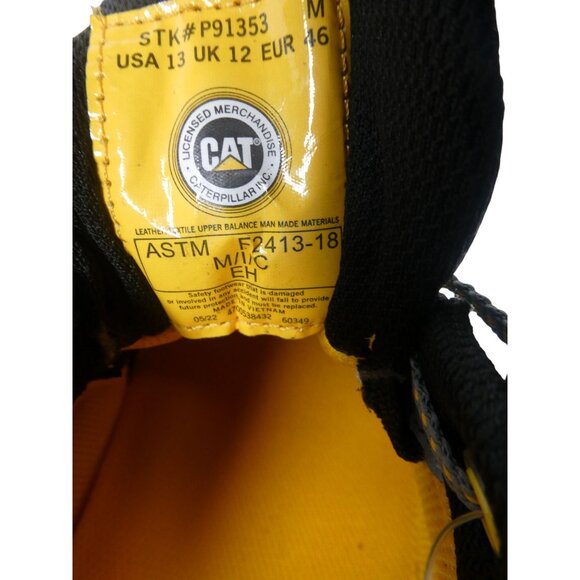 CAT Non-Metallic Composite Toe Work Sneakers Men's Size 13 - Picture 13 of 13